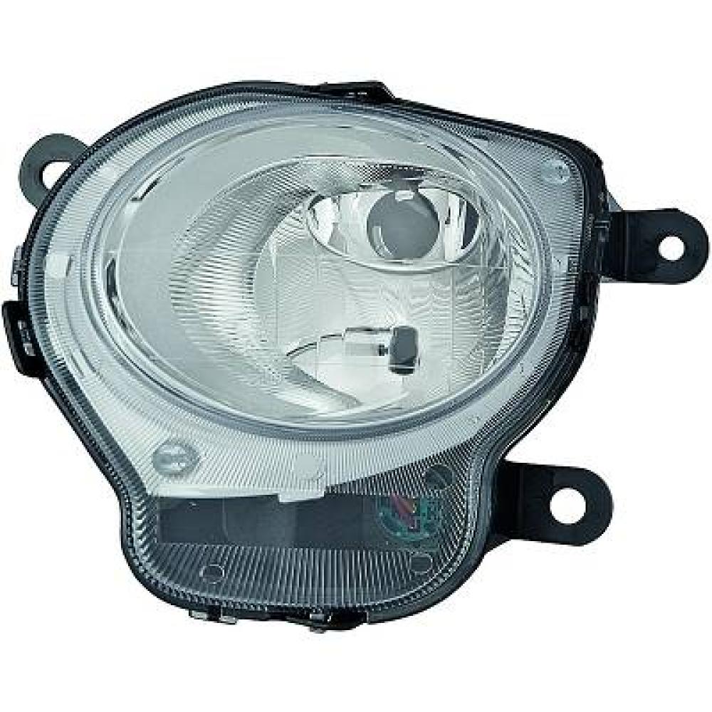 Projecteur longue portée avant droite — Fiat 500 Abarth (2008-2015) (+1)