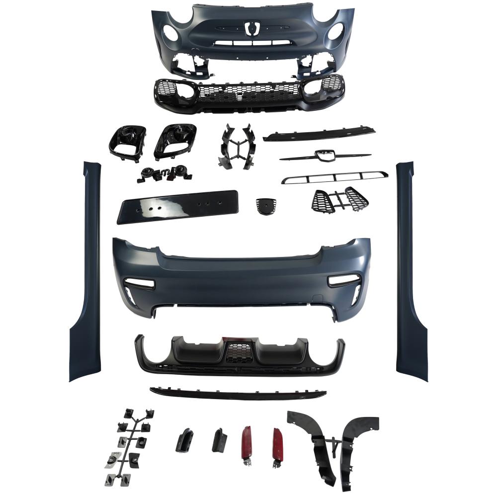 Pare-chocs avant — Fiat 500 Berline/Cabrio (2005-2015) — réf. 3405950