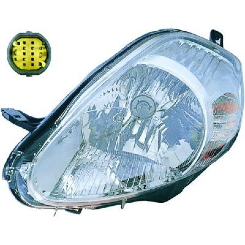 Projecteur principal gauche — Fiat Grande Punto (2005-2009) — réf. 3456081