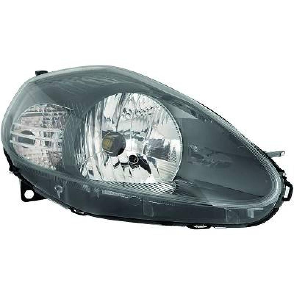 Projecteur principal gauche — Fiat Grande Punto (2005-2009) — réf. 3456181