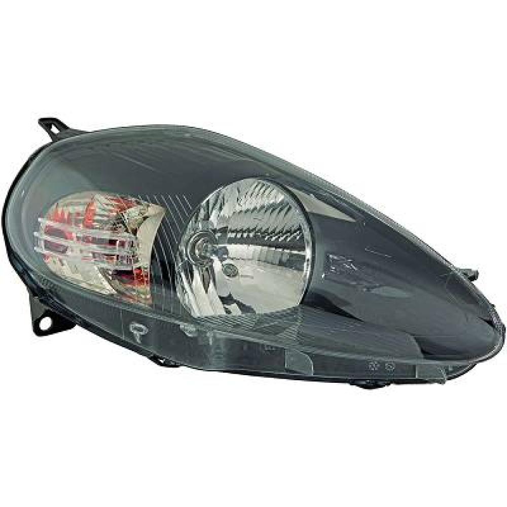 Projecteur principal gauche — Fiat Grande Punto (2005-2009) — réf. 3456983