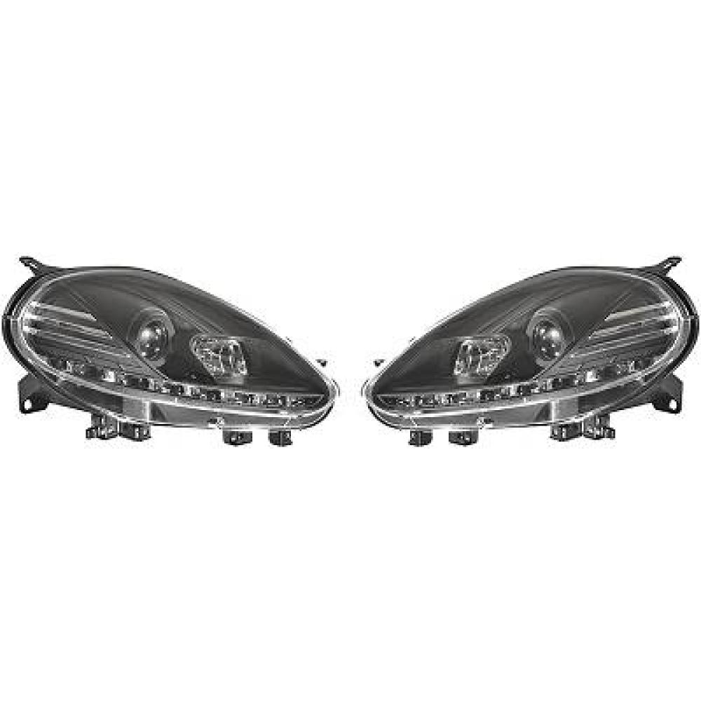 Kit de projecteurs principaux — Fiat Punto Evo (2009-2011) — réf. 3457386