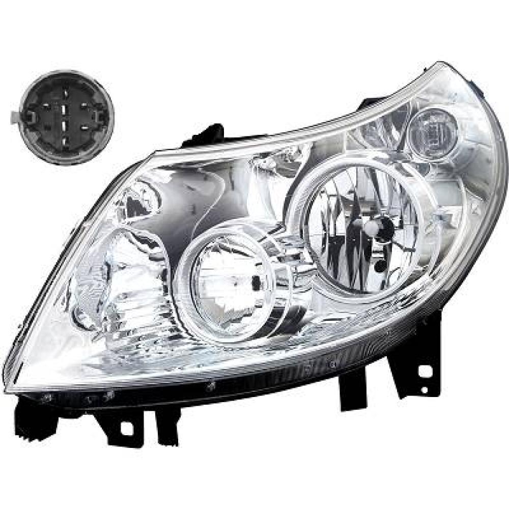 Projecteur principal gauche — Citroën Jumper (2006-2014) — réf. 3484181