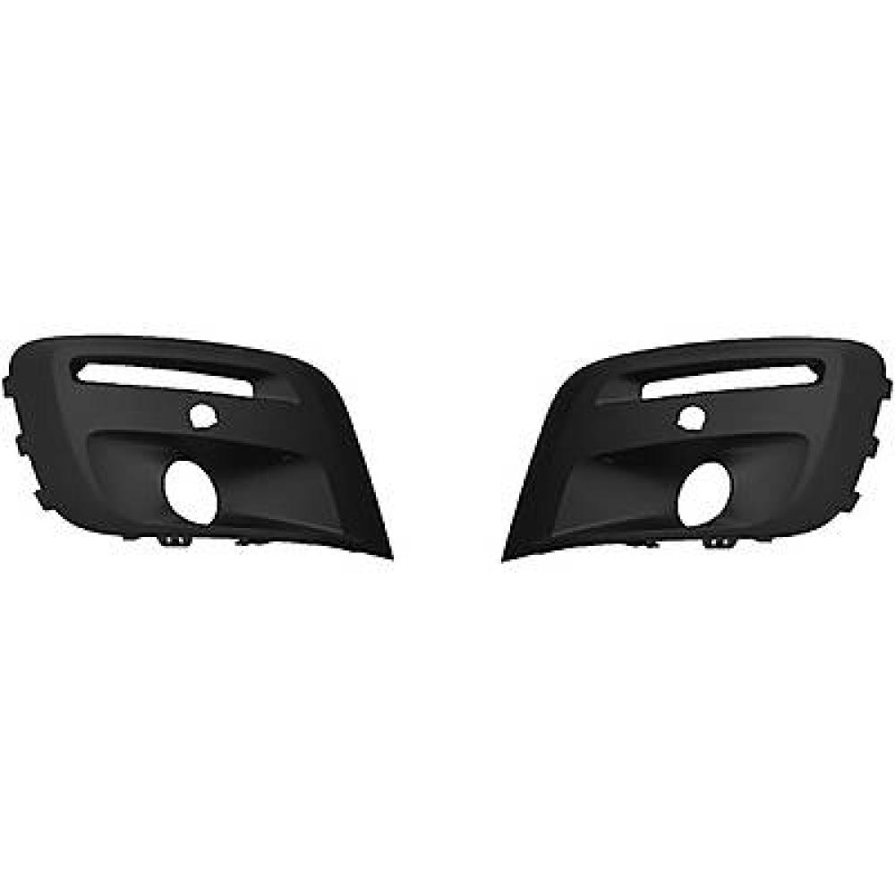 Grille de ventilation, pare-chocs avant — Citroën Berlingo Multispace/Fourgon (2015-2018) — réf. 4013944