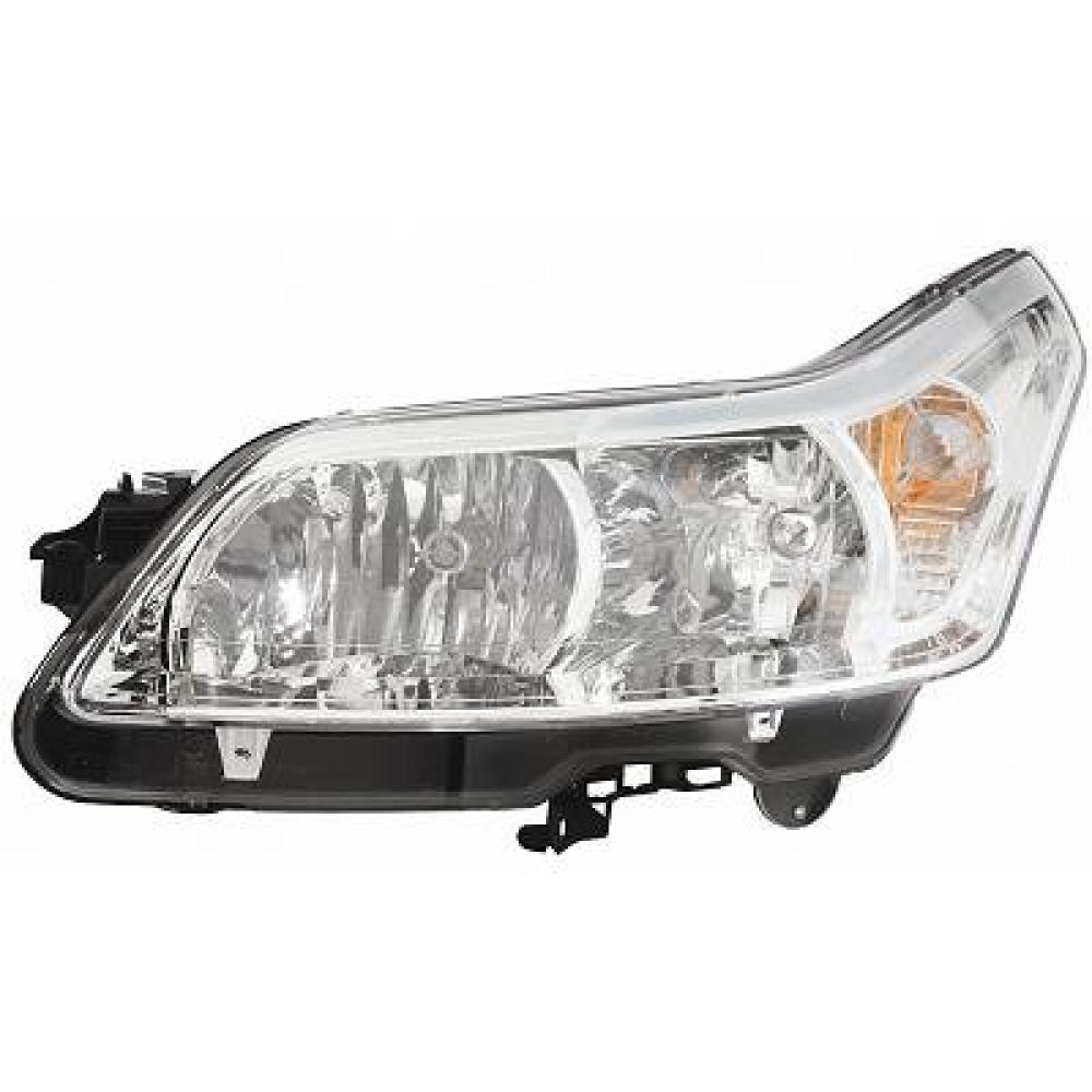 Projecteur principal gauche — Citroën C4 3/5 portes (2009-2010) — réf. 4072981