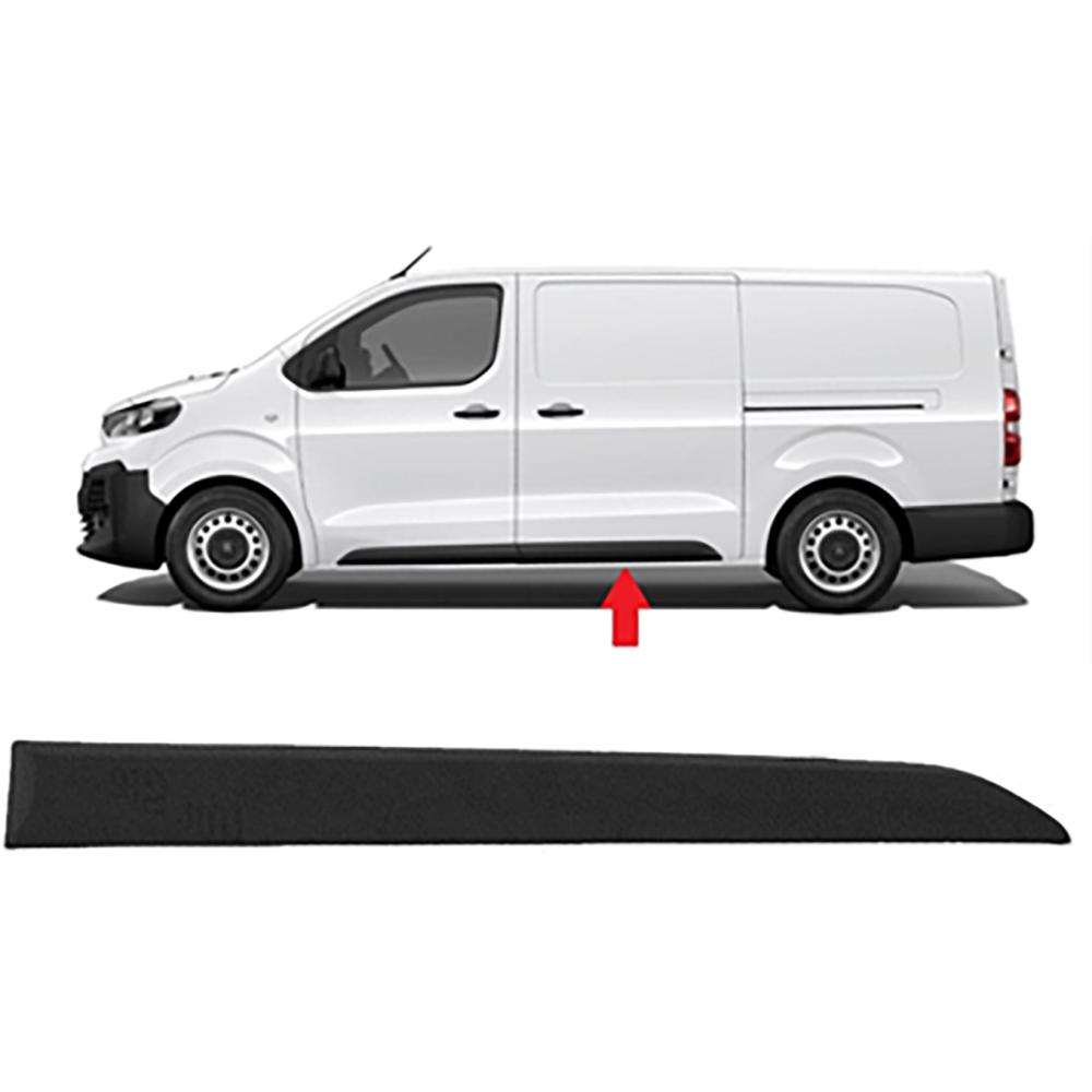 Baguette et bande protectrice, porte arrière droite — Citroën Jumpy / Spacetourer (2016-…) — réf. 4098225