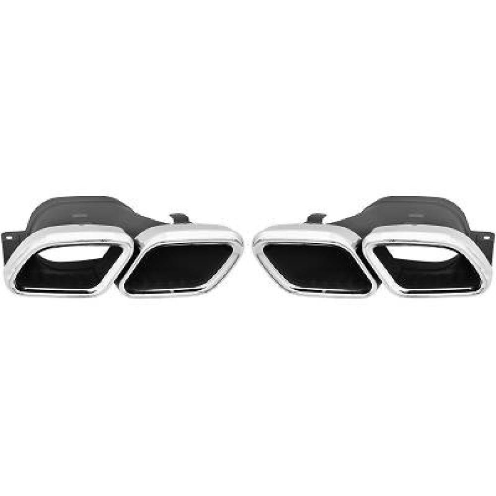 Déflecteur de tuyau de sortie droite — Mercedes-Benz C-Classe W205 Berline/Coupé/Touring (2018-2021)
