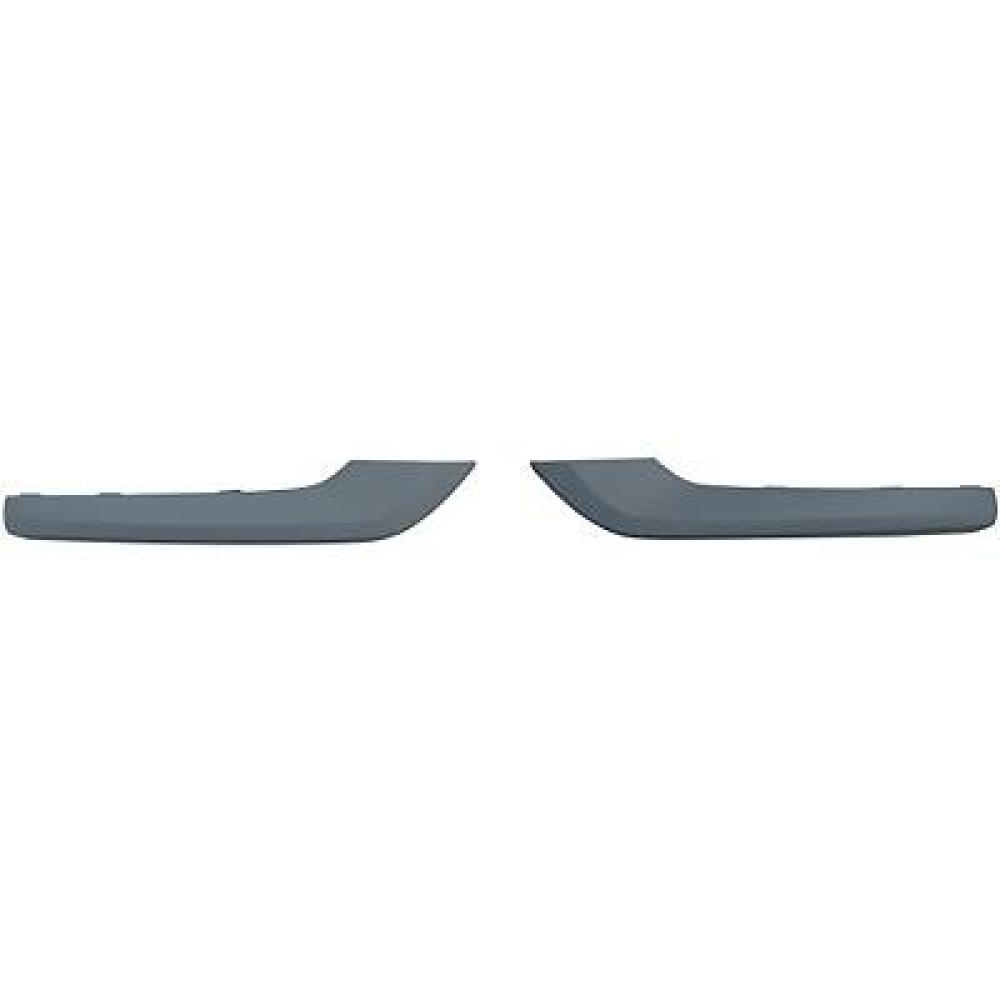 Jeu de baguettes et bandes protectrices, pare-chocs avant droite — Peugeot Partner / Rifter (2018-…)