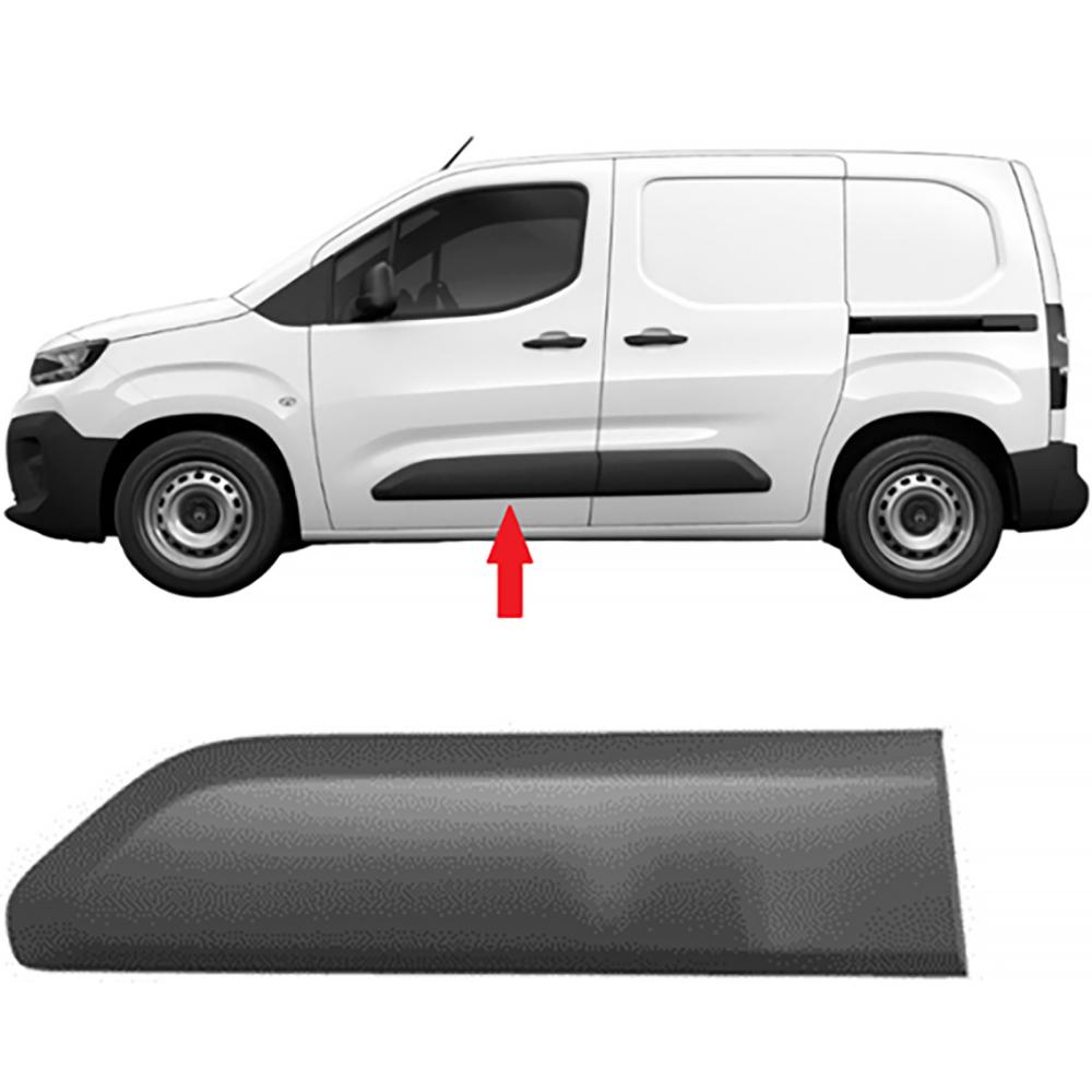 Baguette et bande protectrice, porte avant gauche — Citroën Berlingo Multispace/Fourgon (2018-…) — réf. 4214921