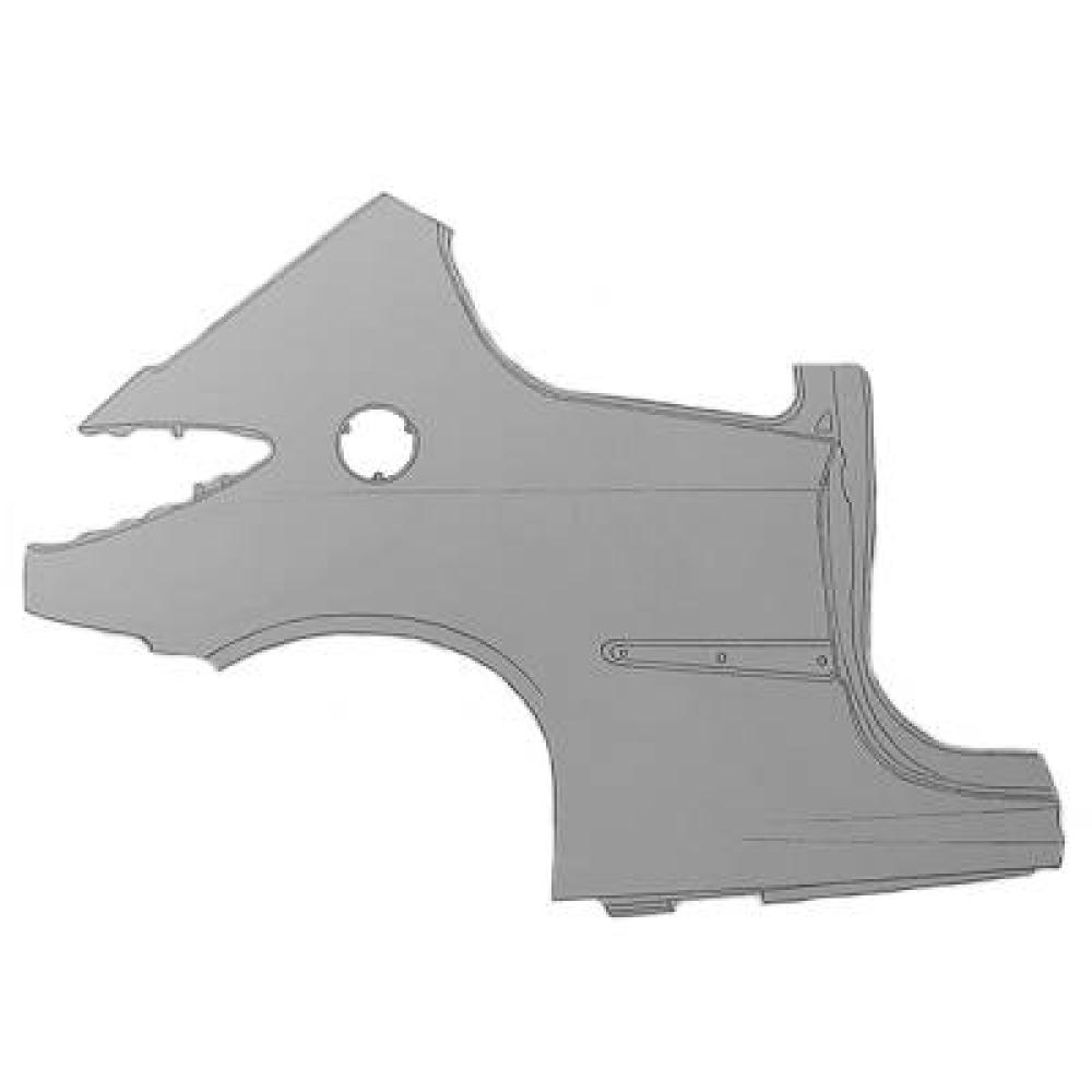 Panneau latéral arrière gauche — Peugeot 206+Plus (2009-2013) — réf. 4225035