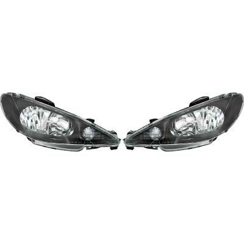 Kit de projecteurs principaux — Peugeot 206/206CC (1998-2006) — réf. 4225180