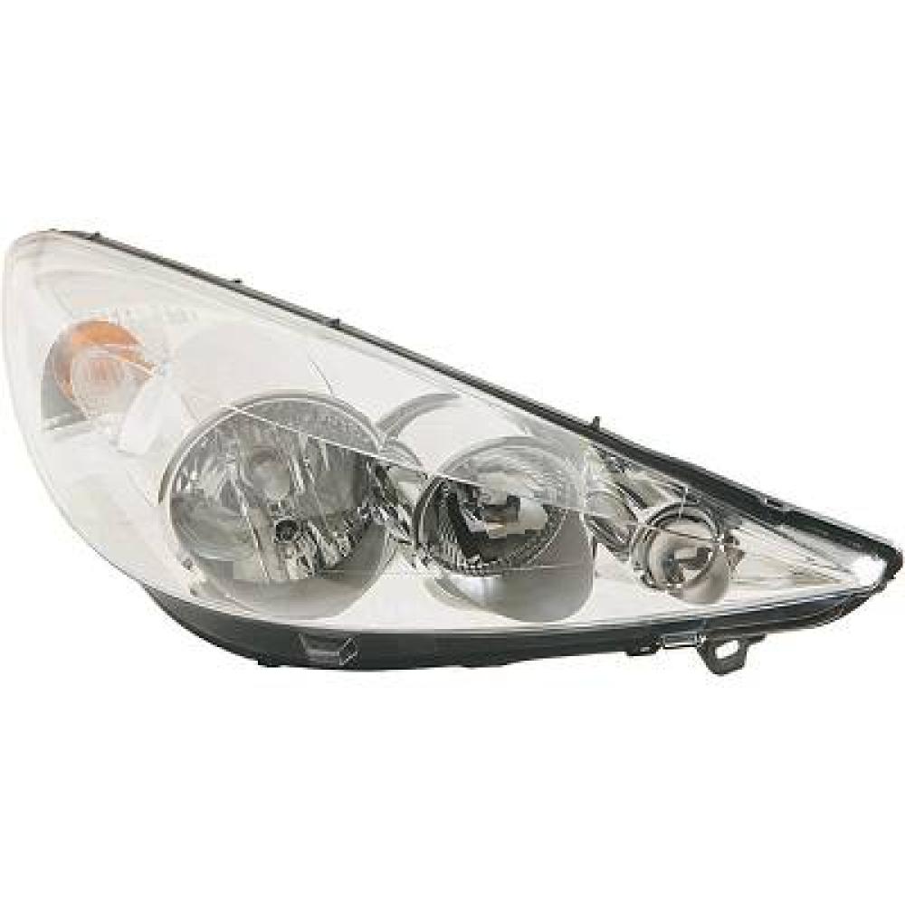 Projecteur principal gauche — Peugeot 206+Plus (2009-2013) — réf. 4225481