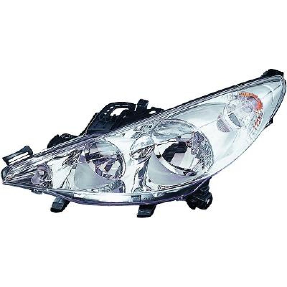 Projecteur principal gauche — Peugeot 207 (2006-2009) — réf. 4226081