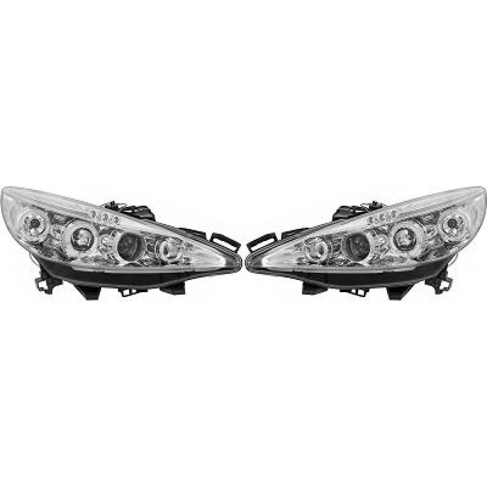 Kit de projecteurs principaux — Peugeot 207 (2006-2012) — réf. 4226280