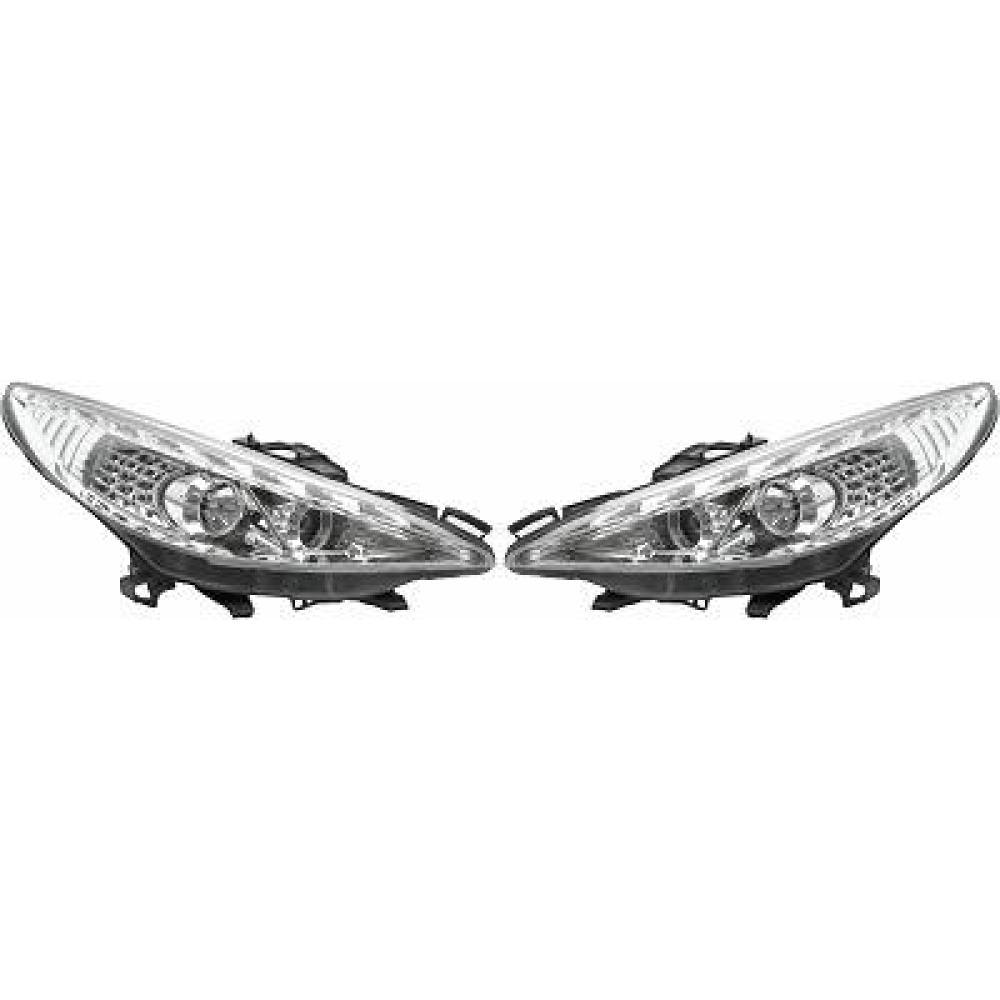 Kit de projecteurs principaux — Peugeot 207 (2006-2012) — réf. 4226285