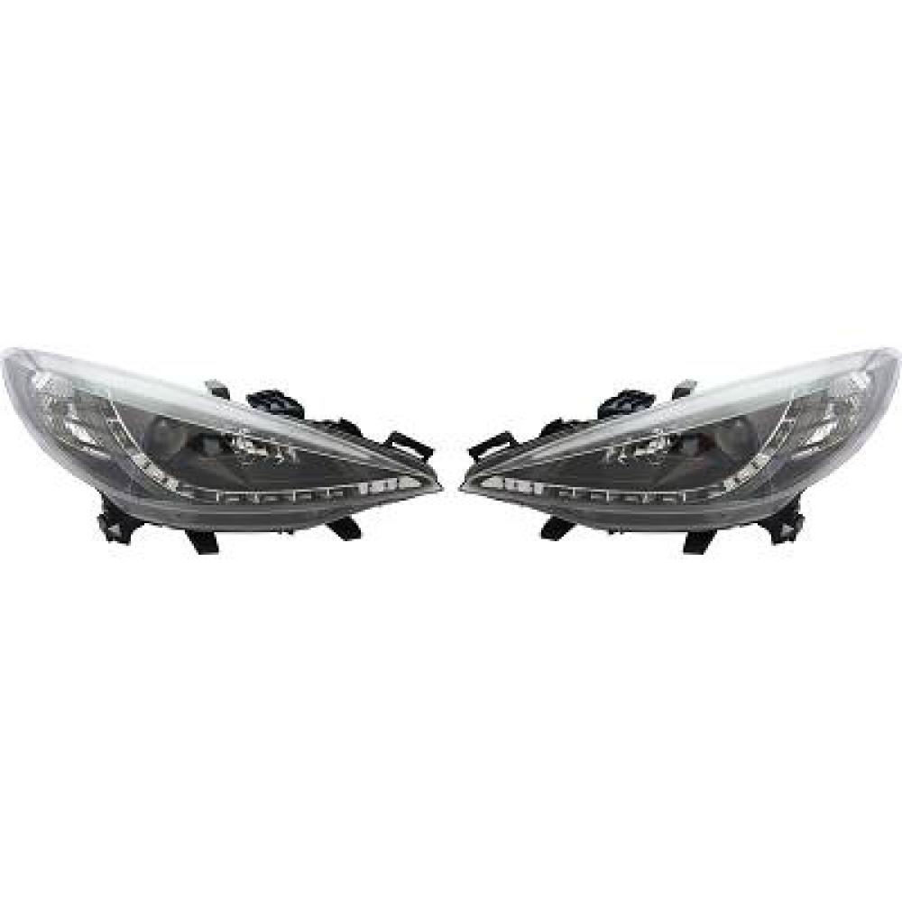 Kit de projecteurs principaux — Peugeot 207 (2006-2012) — réf. 4226686