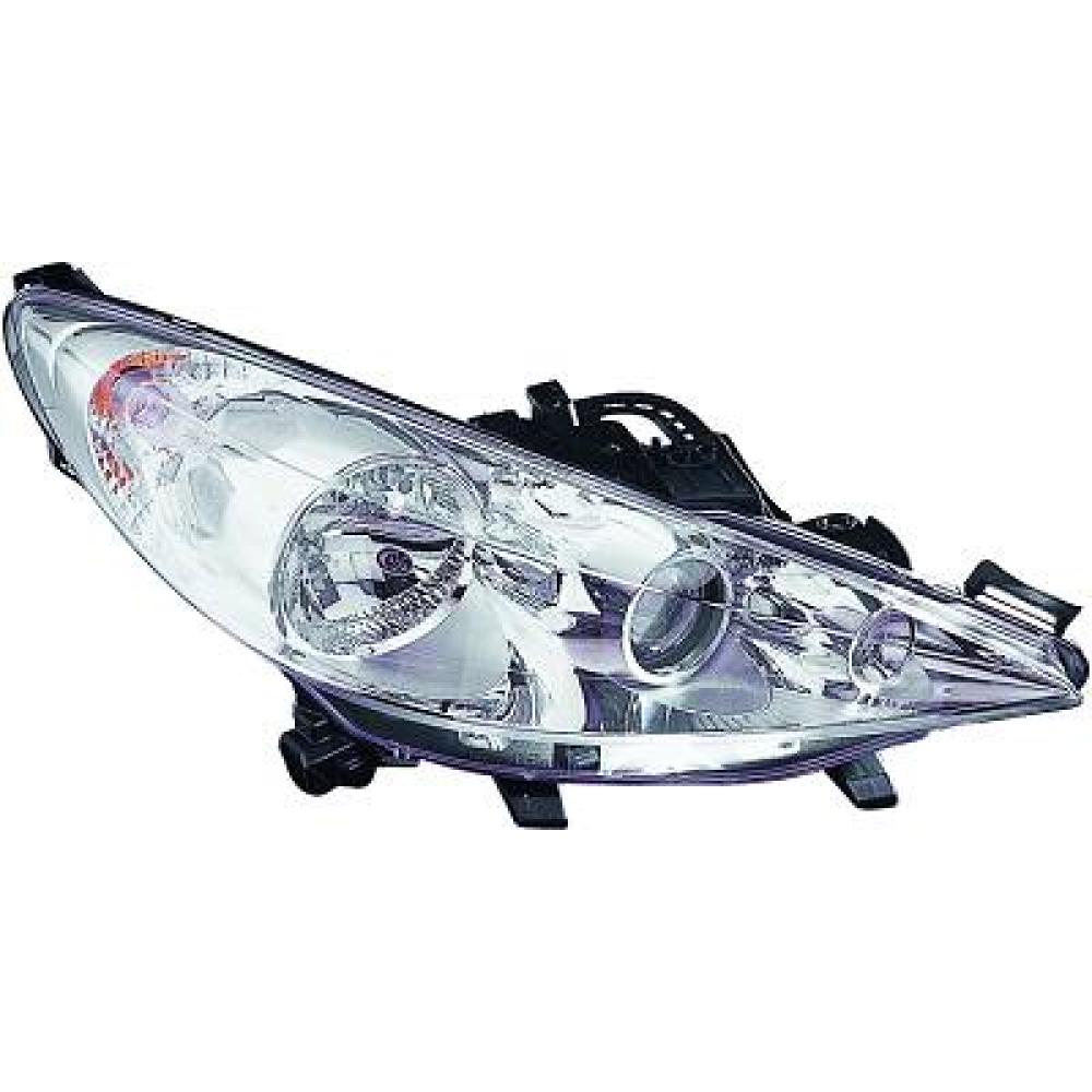 Projecteur principal droite — Peugeot 207 (2006-2009) — réf. 4226982