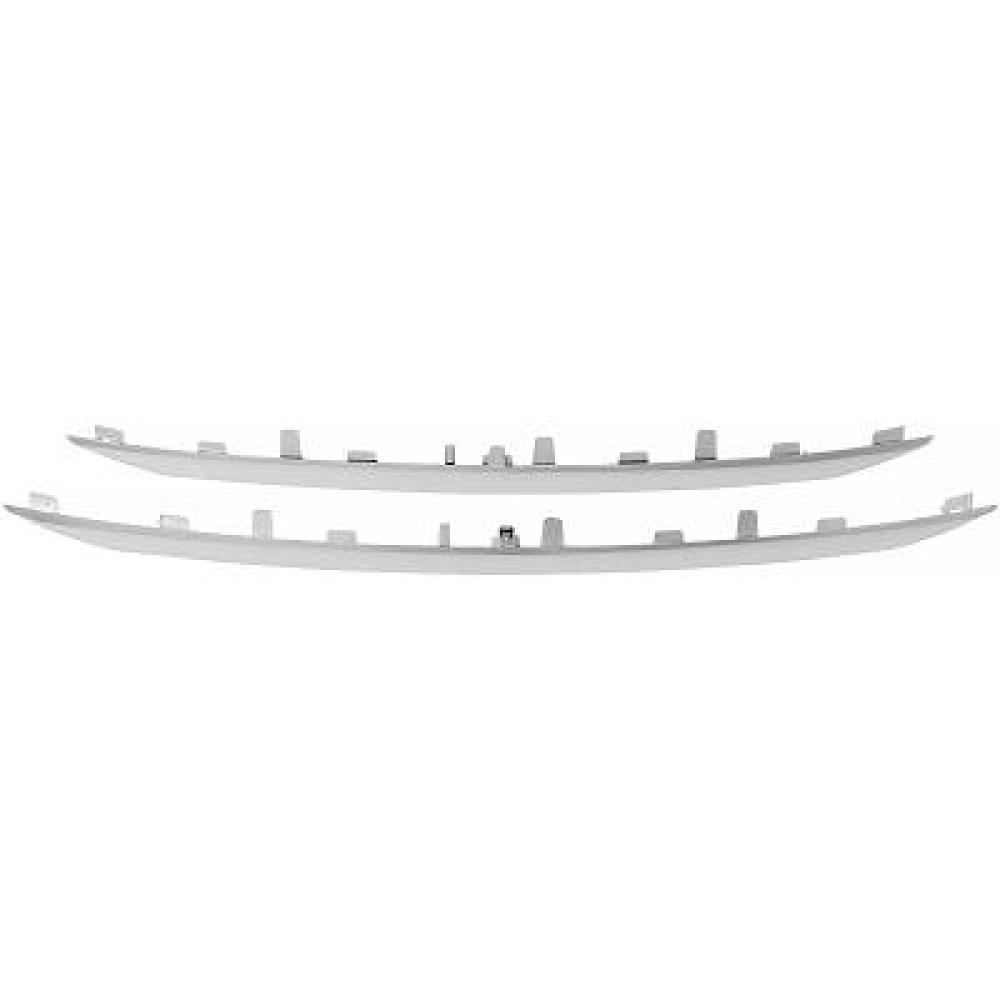 Jeu de baguettes et bandes protectrices, grille de radiateur — Peugeot 2008 (2014-2016)