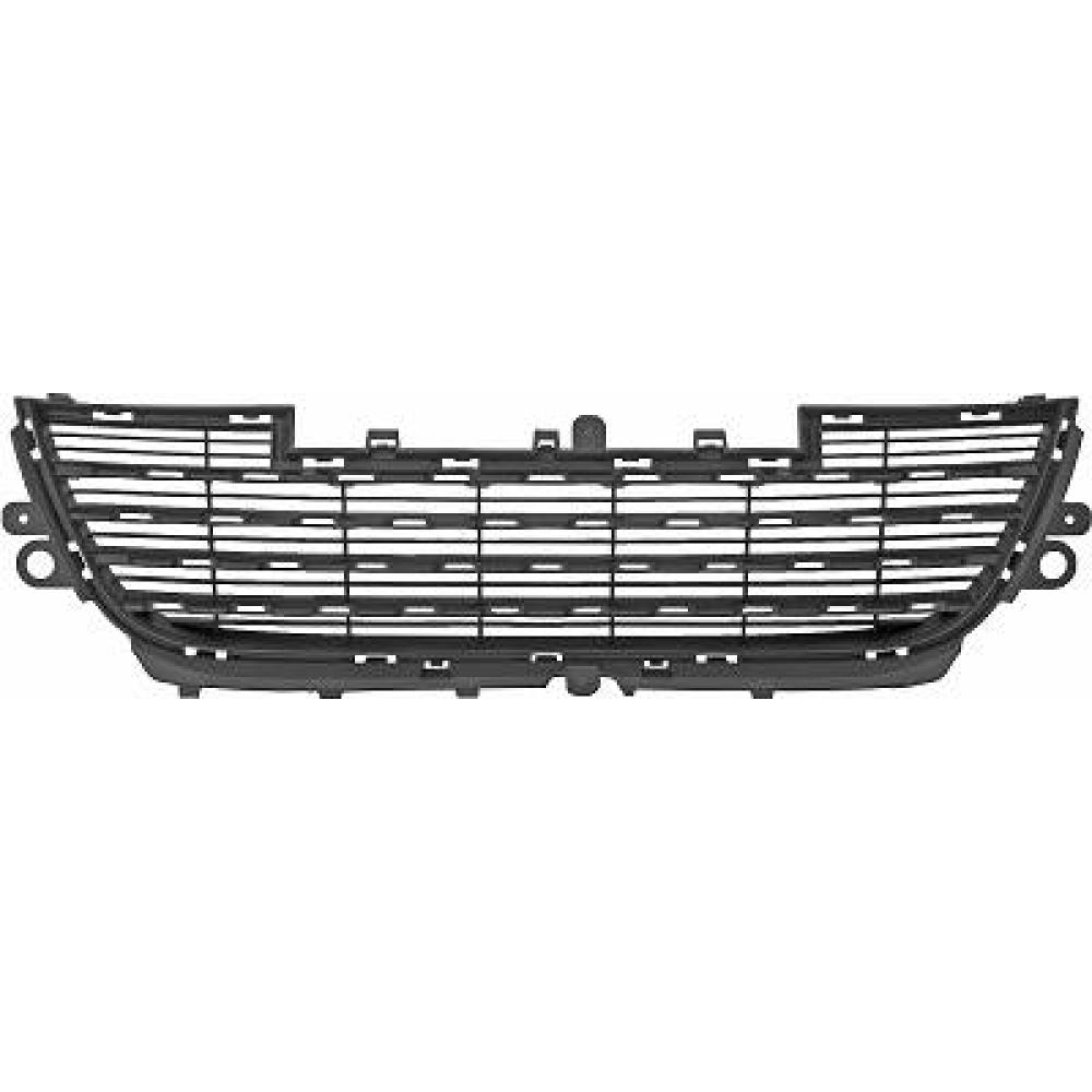 Grille de ventilation, pare-chocs centre — Peugeot 2008 (2014-2016) — réf. 4227645