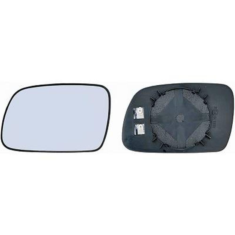 Verre de rétroviseur, rétroviseur extérieur gauche — Peugeot 407 Berline/Break (2004-2010)