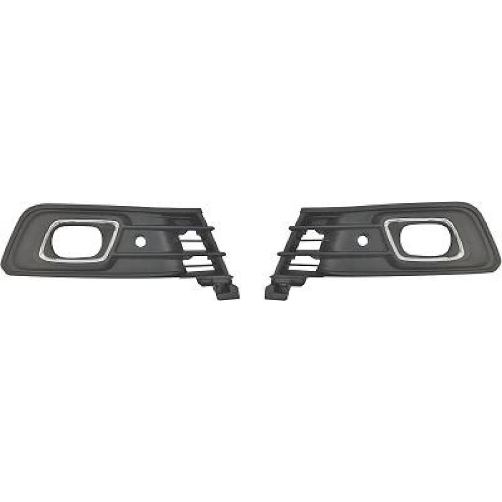 Grille de ventilation, pare-chocs avant droite — Renault Captur (2017-2020) — réf. 4406248