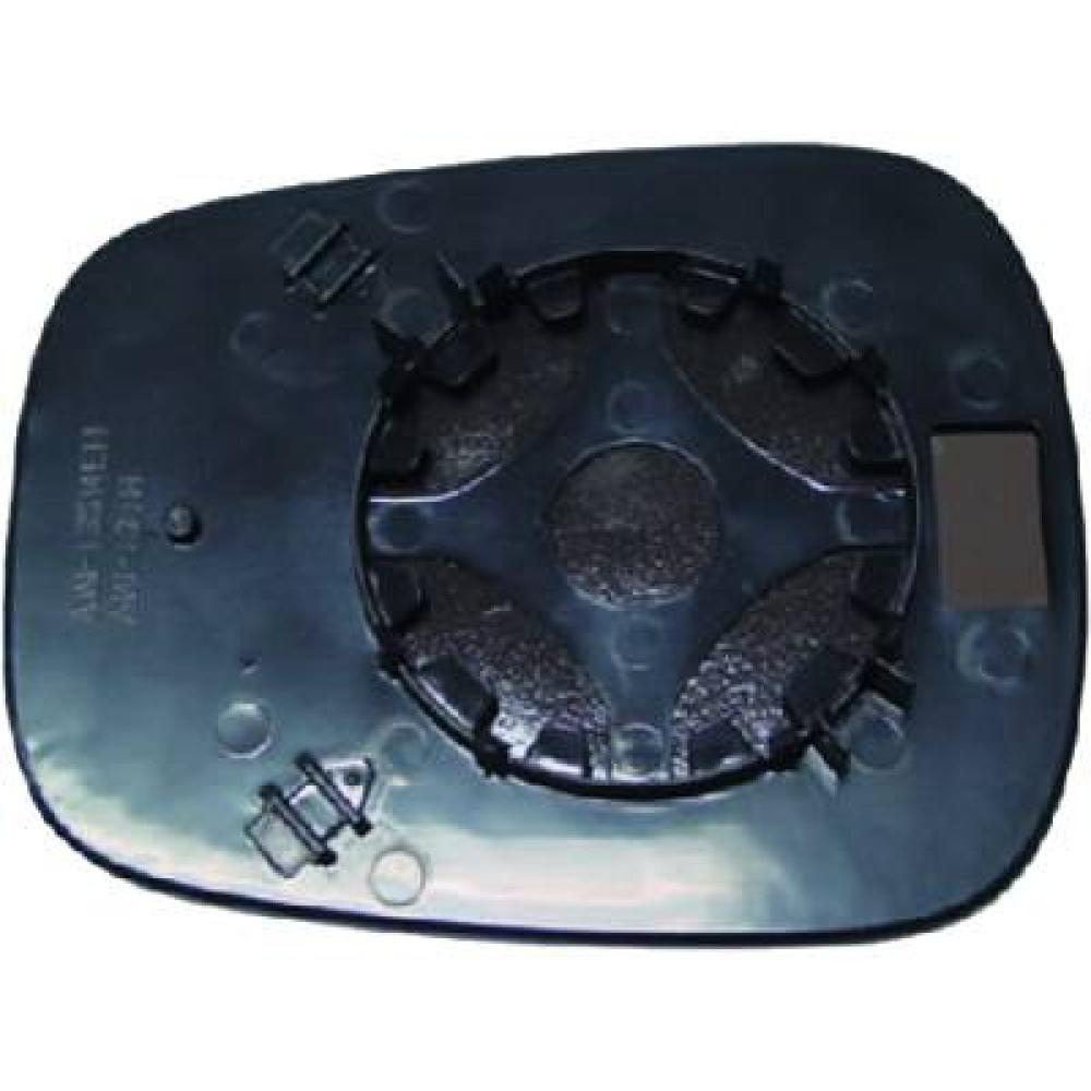 Verre de rétroviseur, rétroviseur extérieur côté conducteur + passager av. — Nissan Kubistar (2003-2009) (+1)