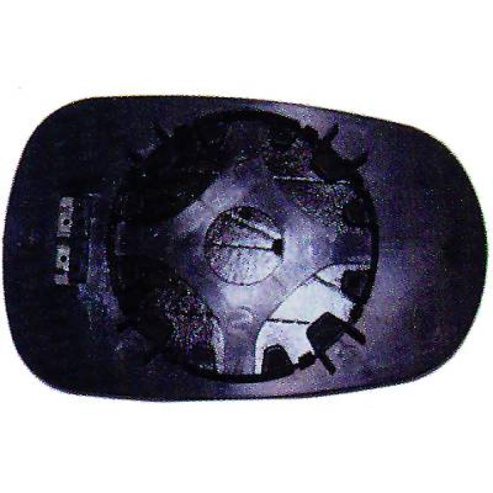Verre de rétroviseur, rétroviseur extérieur côté conducteur + passager av. — Dacia Logan Berline (2004-2008) (+4)