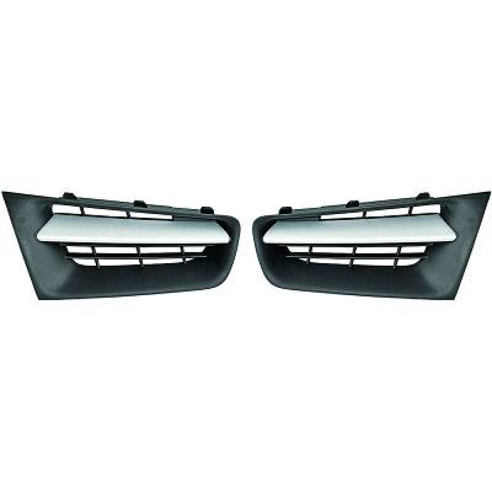 Grille de radiateur — Renault Megane II (2006-2008) — réf. 4464140