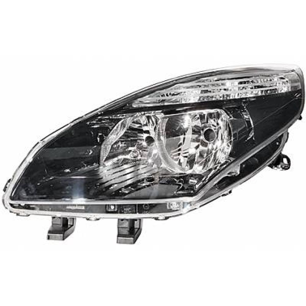 Projecteur principal gauche — Renault Scenic / Grand Scenic (2009-…) — réf. 4465481