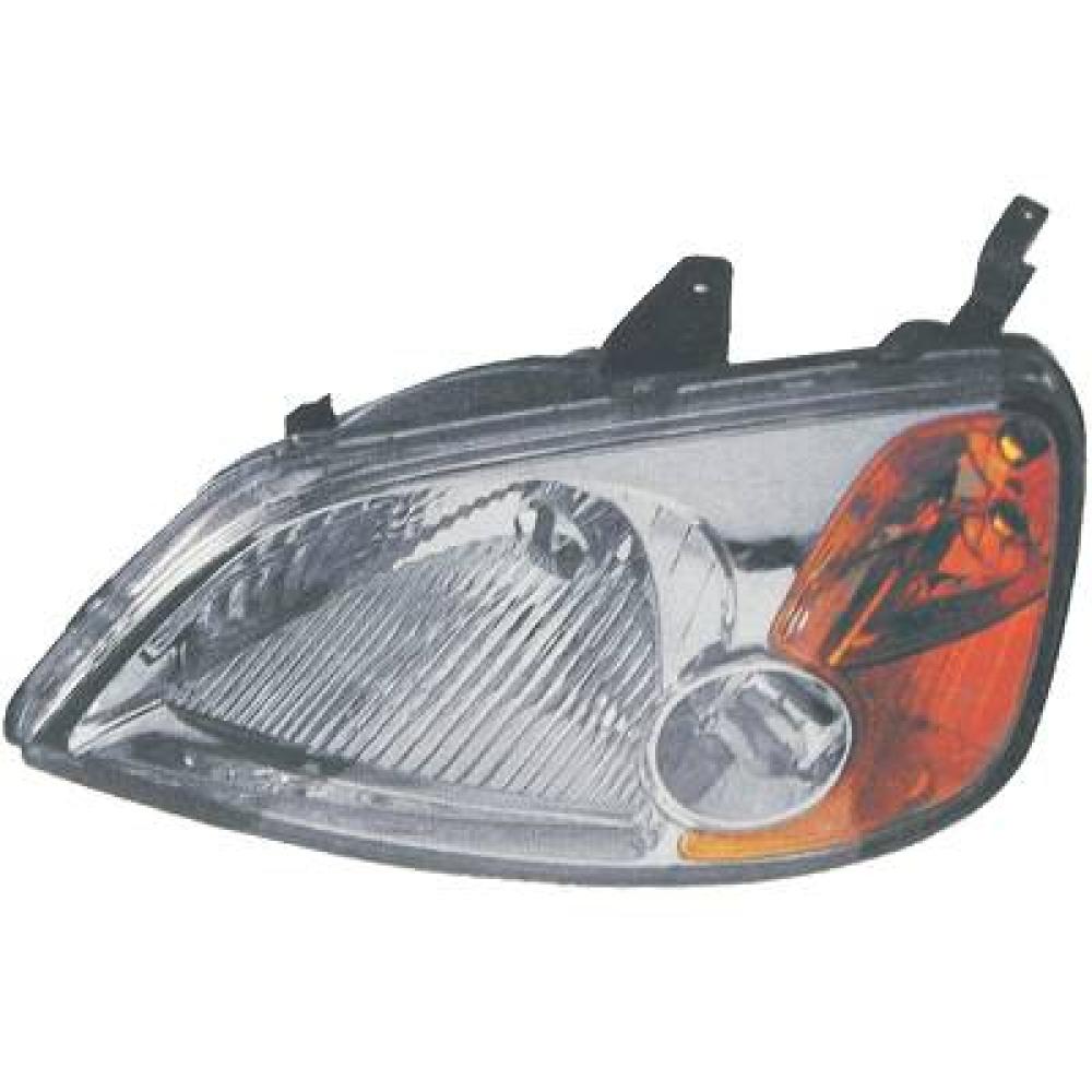 Projecteur principal gauche — Honda Civic 2/4 portes (2001-2003) — réf. 5208081