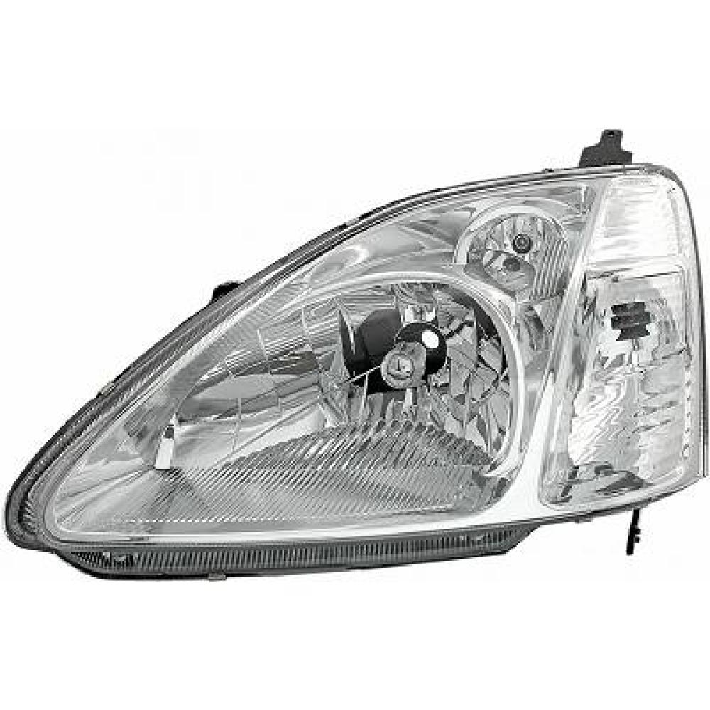 Projecteur principal gauche — Honda Civic 3/5 portesFliessh (2001-2003) — réf. 5208381