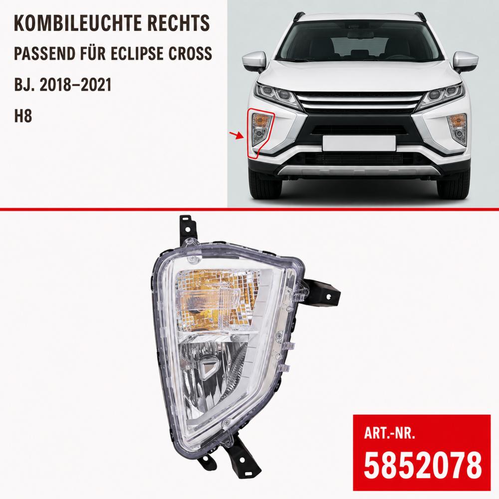 Feu clignotant avant droite — Mitsubishi Eclipse Cross (2018-…) — vue 2