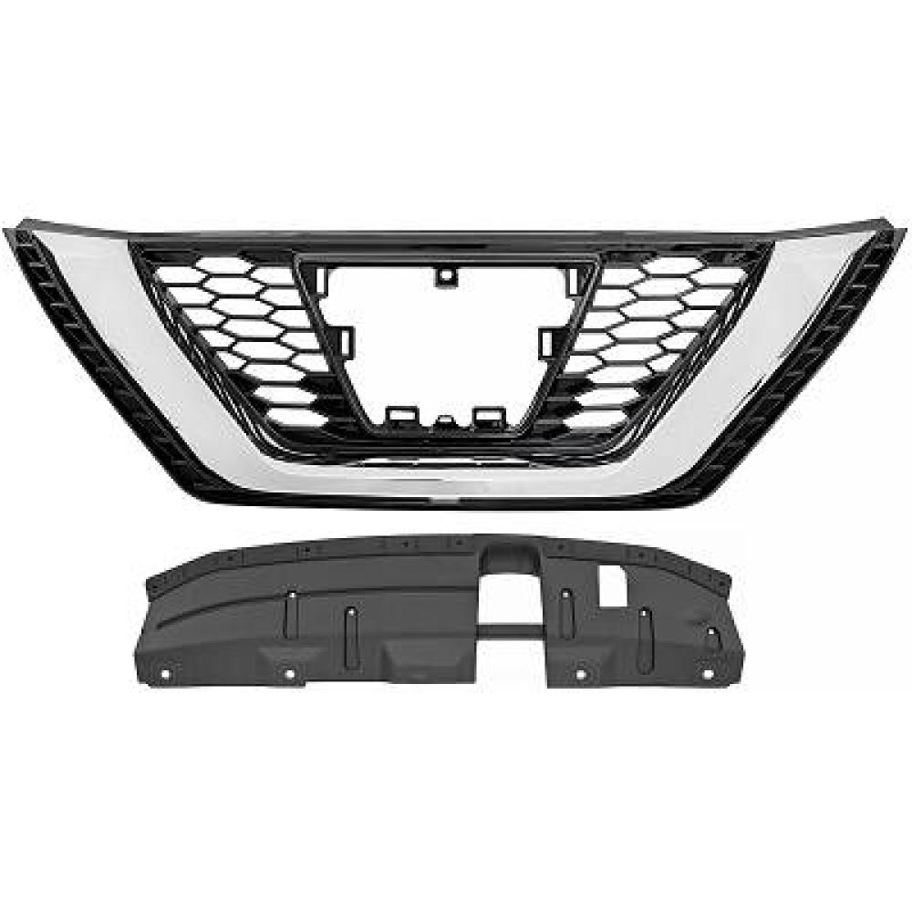 Grille de radiateur — Nissan Qashqai (2017-…) — réf. 6046940