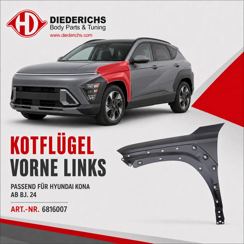 Pièce de carrosserie — Hyundai Kona (2024-…) — vue 2