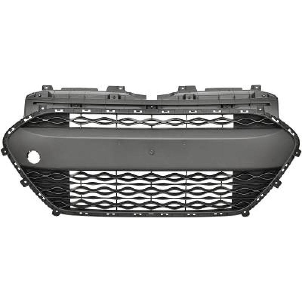 Grille de ventilation, pare-chocs centre — Hyundai I 10 (2013-2016) — réf. 6853045