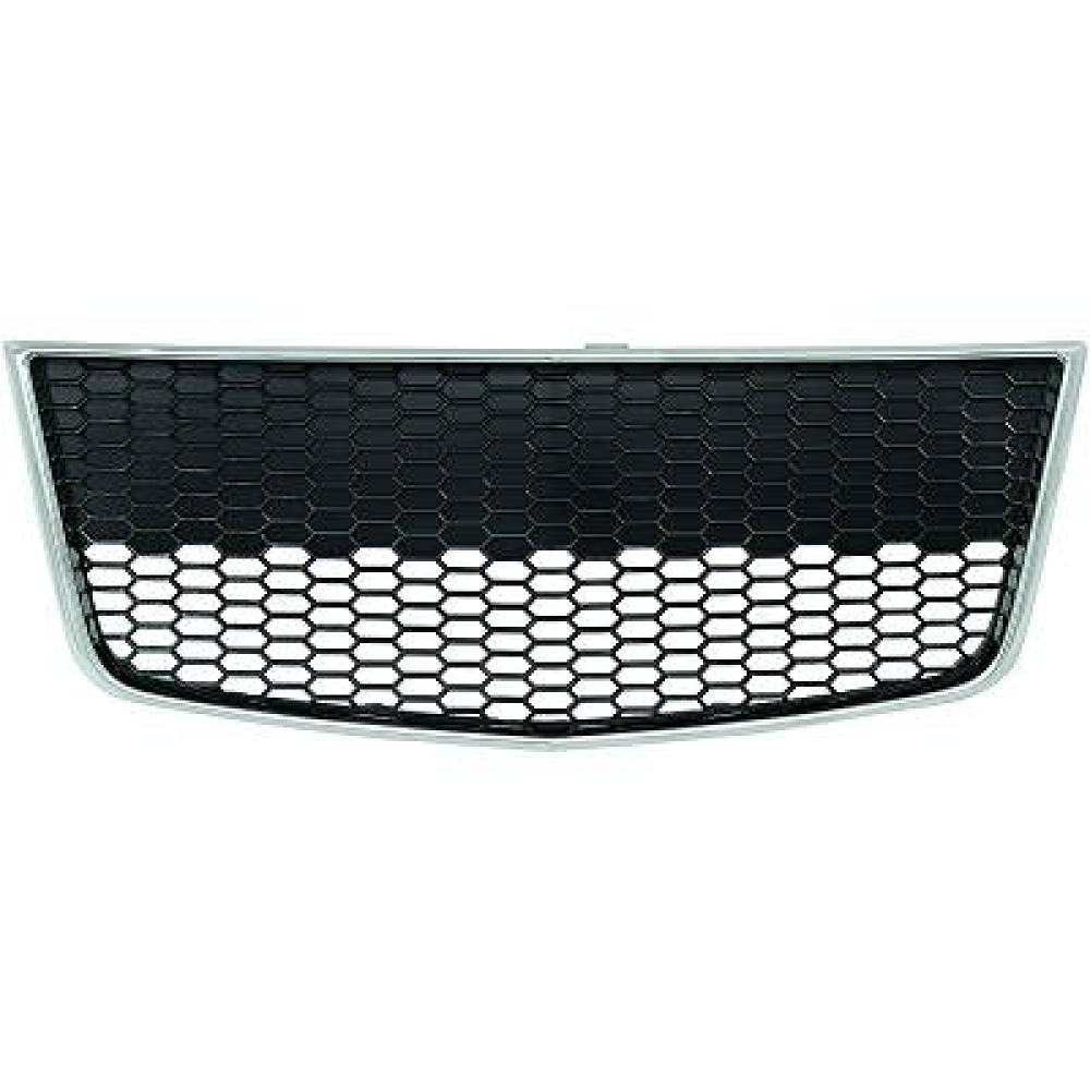 Grille de ventilation, pare-chocs centre — Chevrolet/Daewoo Aveo Fliessheck (2008-2011) — réf. 6926045