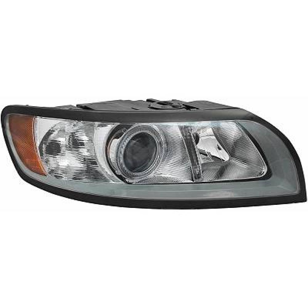 Projecteur principal droite — Volvo S40/V50 (2004-2012) — réf. 7614182