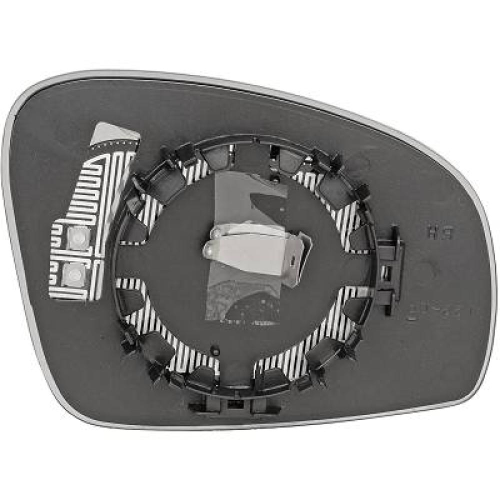 Verre de rétroviseur, rétroviseur extérieur gauche — Skoda Fabia 3/4/5 portes/Break (2010-2014) — réf. 7801027