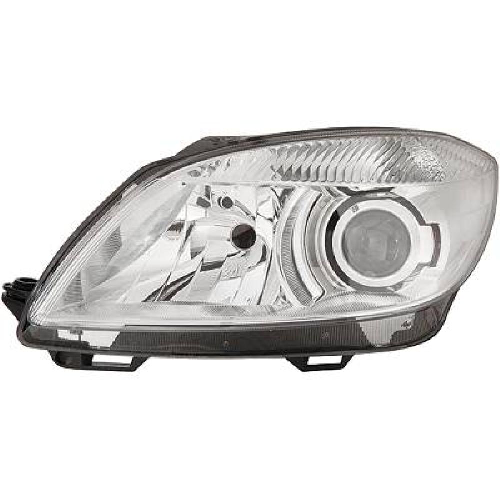 Projecteur principal gauche — Skoda Fabia 3/4/5 portes/Break (2010-2014) — réf. 7801785