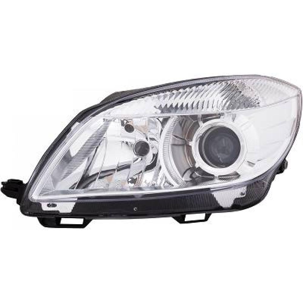 Projecteur principal gauche — Skoda Fabia 3/4/5 portes/Break (2010-2014) — réf. 7801787