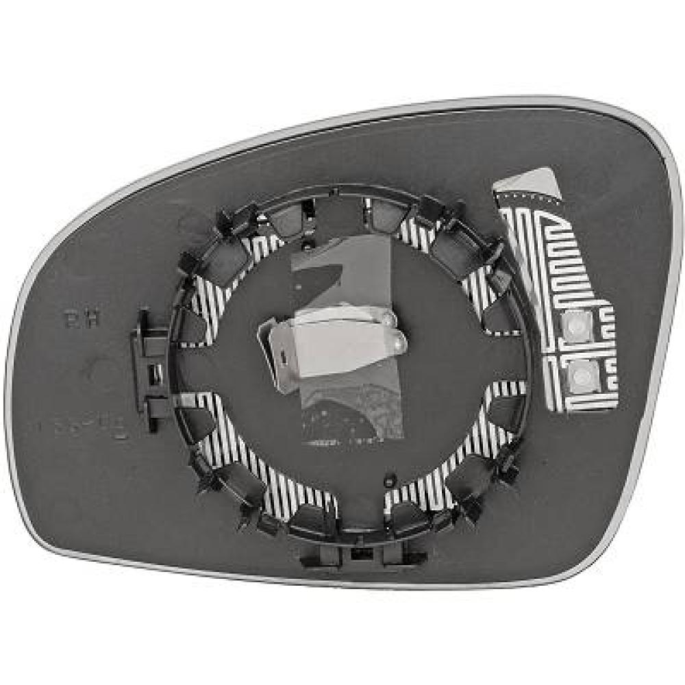 Verre de rétroviseur, rétroviseur extérieur droite — Skoda Fabia 3/4/5 portes/Break (2010-2014) — réf. 7806126