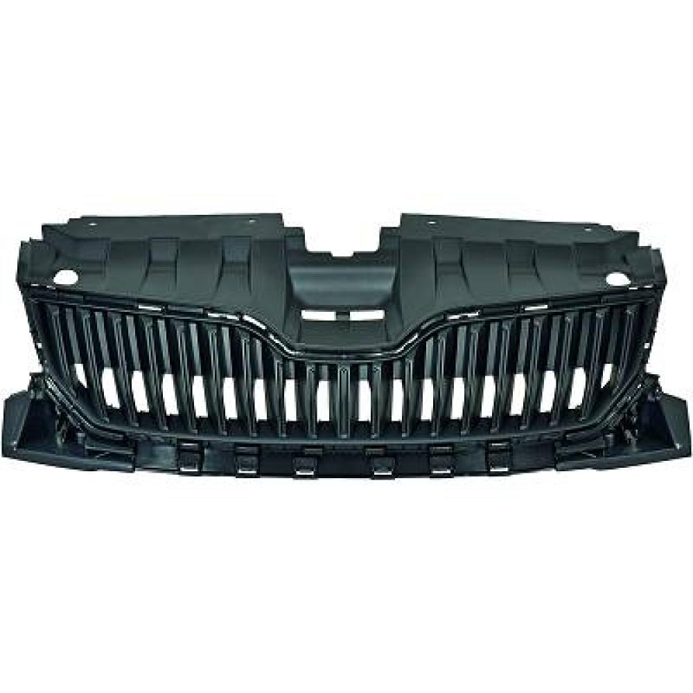 Grille de radiateur — Skoda Fabia 3/4/5 portes/Break (2015-2018) — réf. 7807040