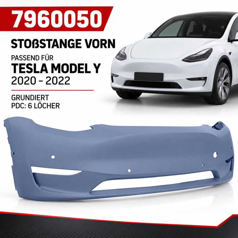 Pare-chocs avant — Tesla Model Y (2020-…) — vue 2