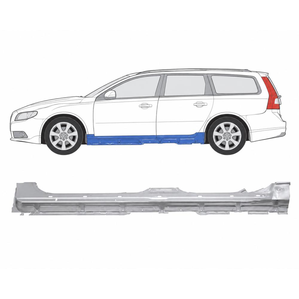 Marche-pied gauche — Volvo V70 (2007-…) — vue 2