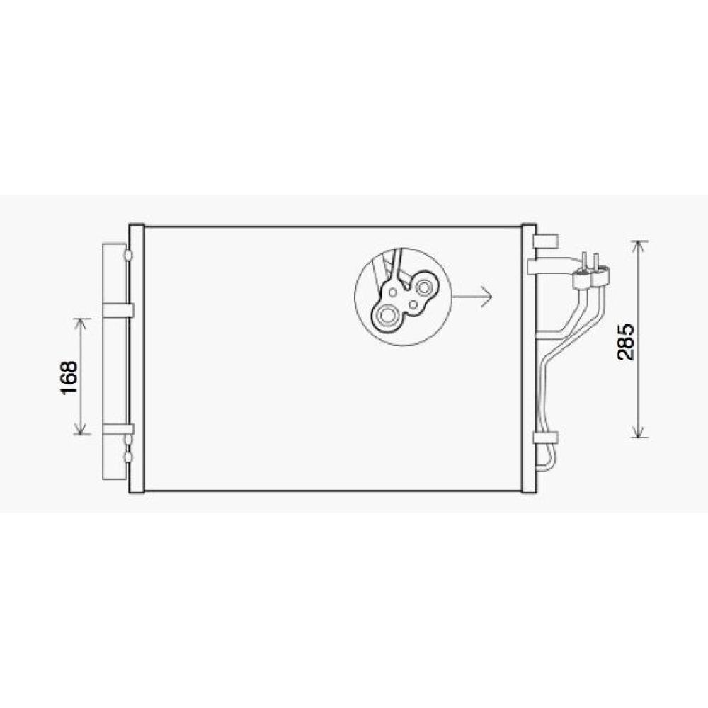 Condenseur, climatisation — Hyundai I30 Berline/Break (2012-2017) (+2)