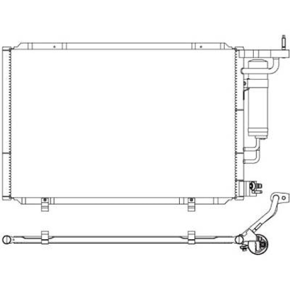 Condenseur, climatisation — Ford B-Max (2012-…) (+1)