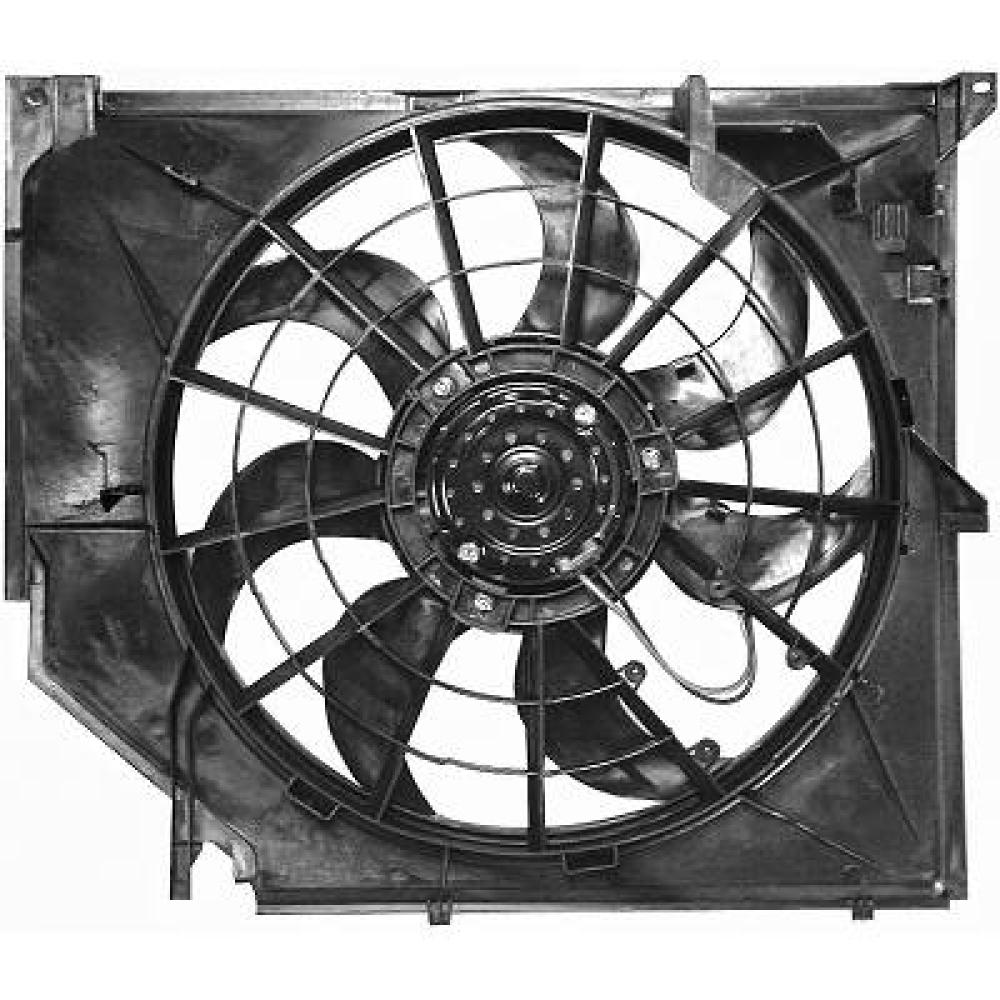 Ventilateur, refroidissement du moteur avant — BMW Série 3 (E46) Compact (2001-2005) (+4)
