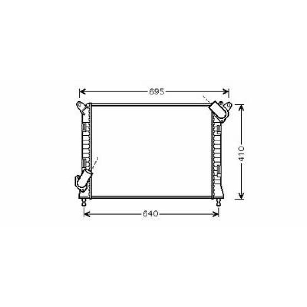 Radiateur, refroidissement du moteur — BMW Mini (R50/52/53) (2001-2006)