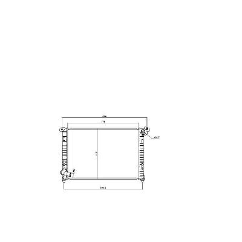 Radiateur, refroidissement du moteur — BMW Mini (R50/52/53) (2001-2006)