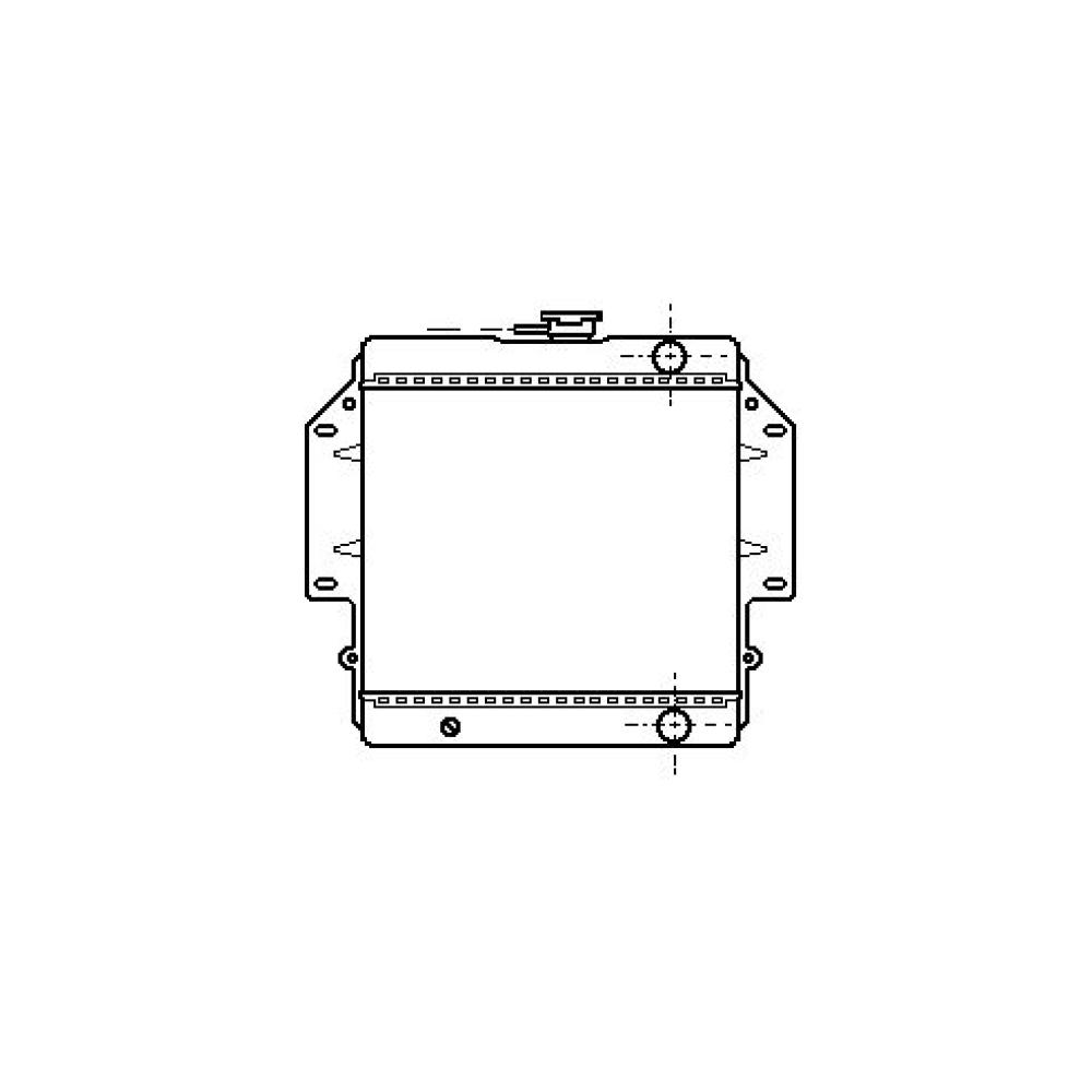 Radiateur, refroidissement du moteur — Suzuki SJ410/413/Samurai/Santana (1981-1995)